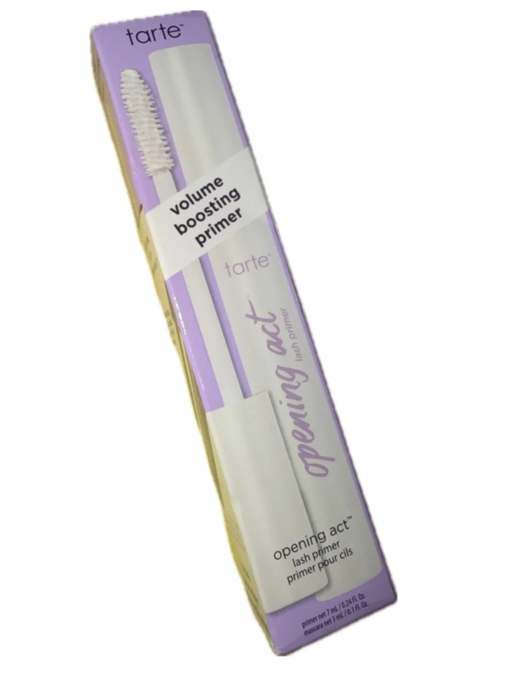 tarte Opening Act Lash Primer — White in Lavender Packaging